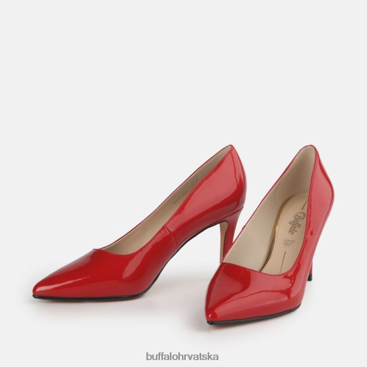 Crvena Buffalo pumpa fanny2 |štikle TDD6T905
